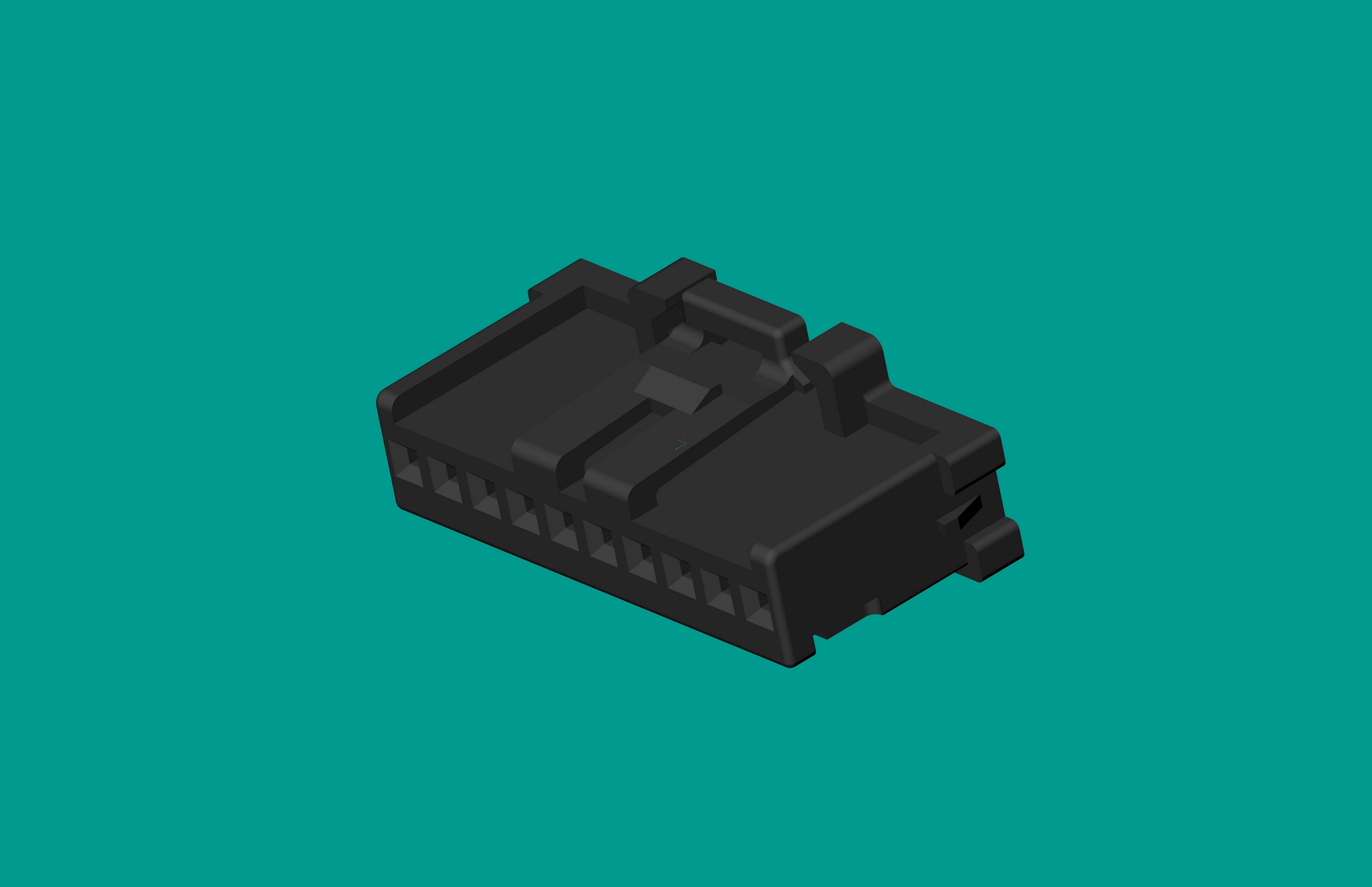 2.0間距，PNIRP-10V-S黑色