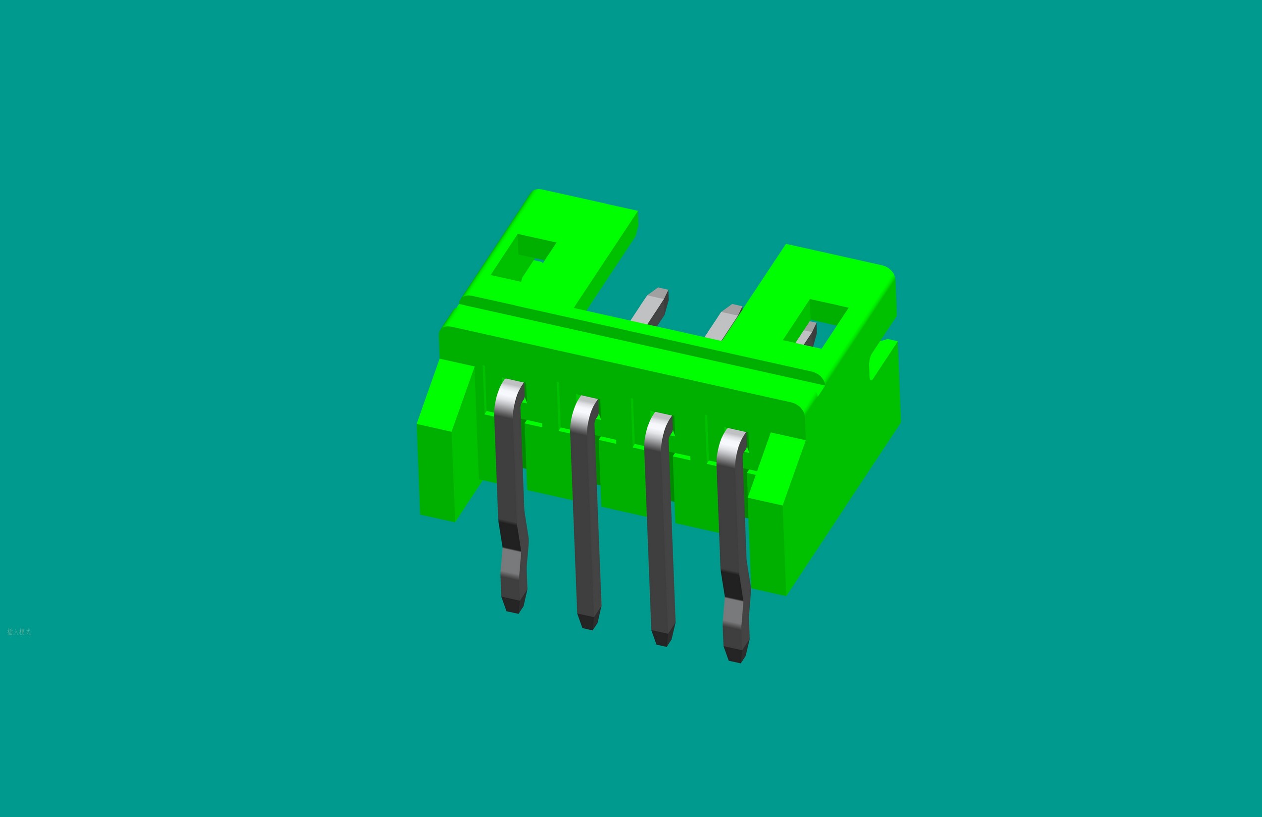 PH-4QA（有保護(hù)腳）綠色，普通PA66