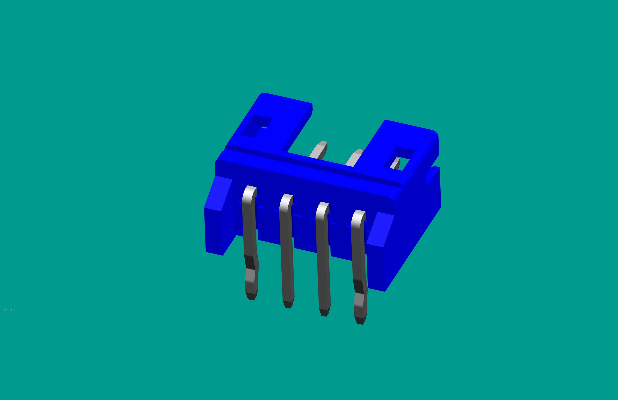 PH-4QA（有保護(hù)腳）藍(lán)色，普通PA66