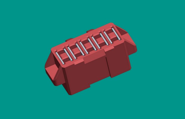 2.0mm跳線帽紅色（17號帽子）