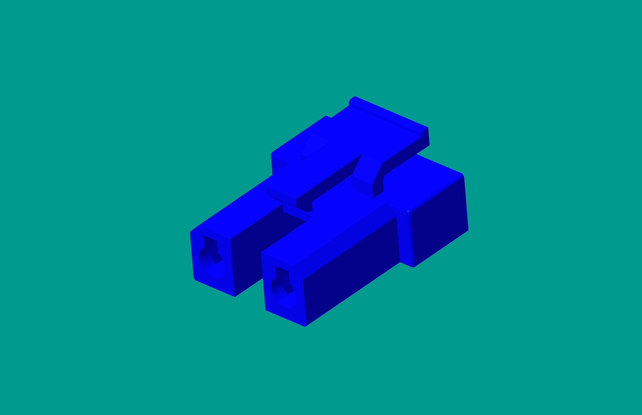 2.1洗衣機塑件-2孔灰色