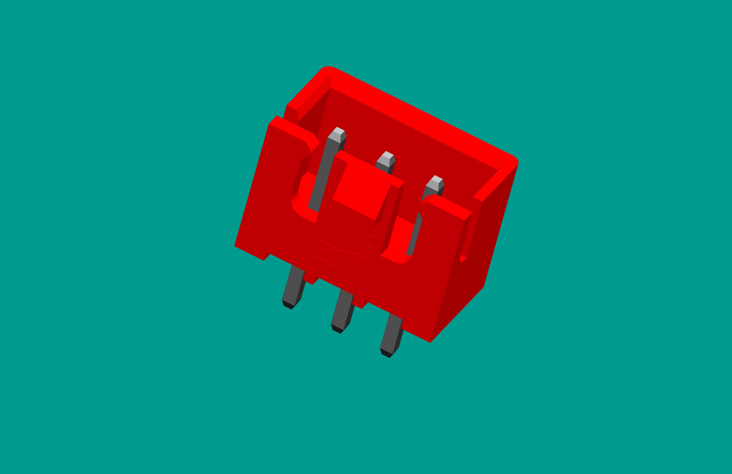 XH-3A(帶扣）（紅色）(雙卡點）