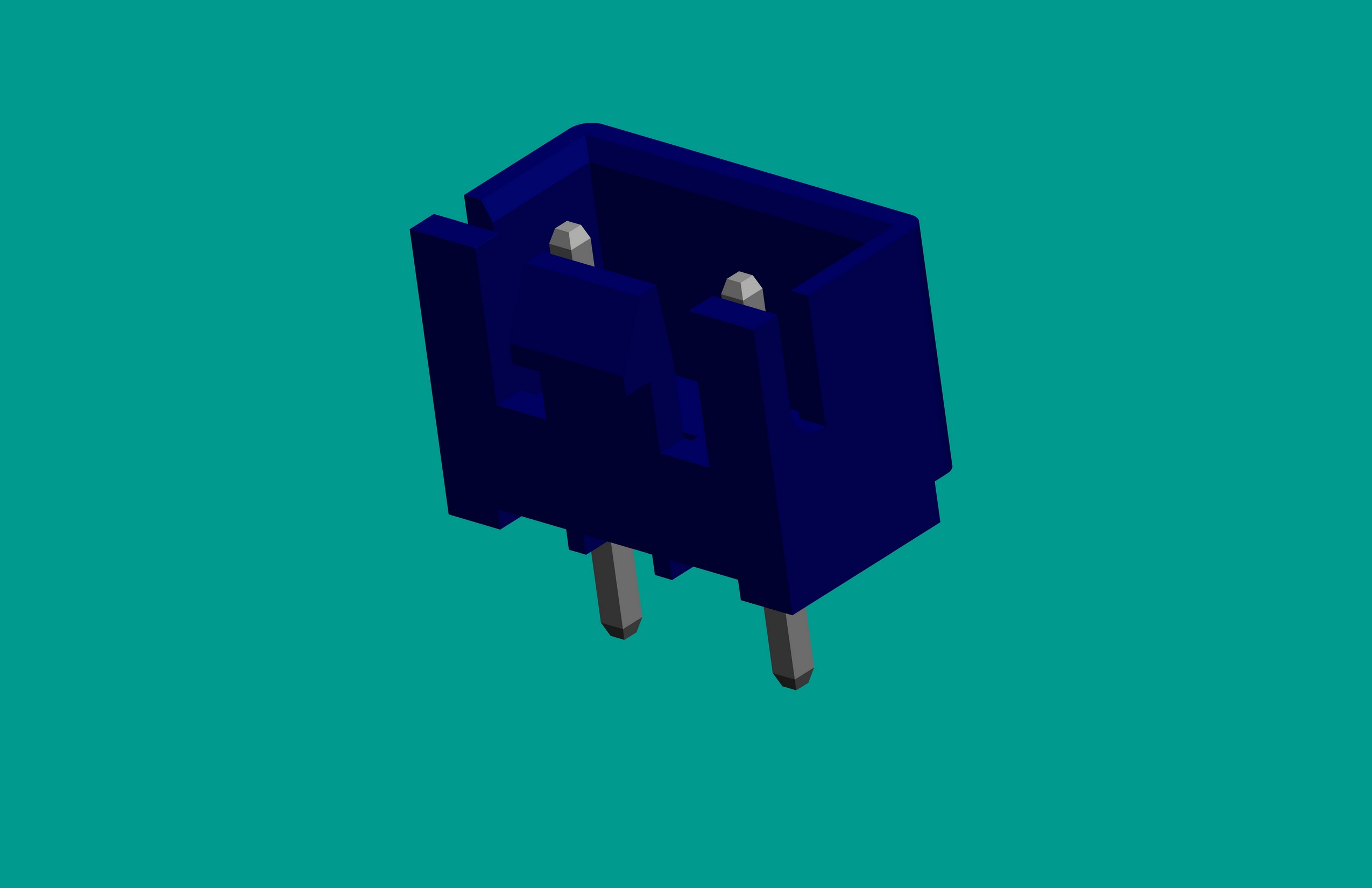 XH-3A-1(帶扣）（藍色）(缺中間針）