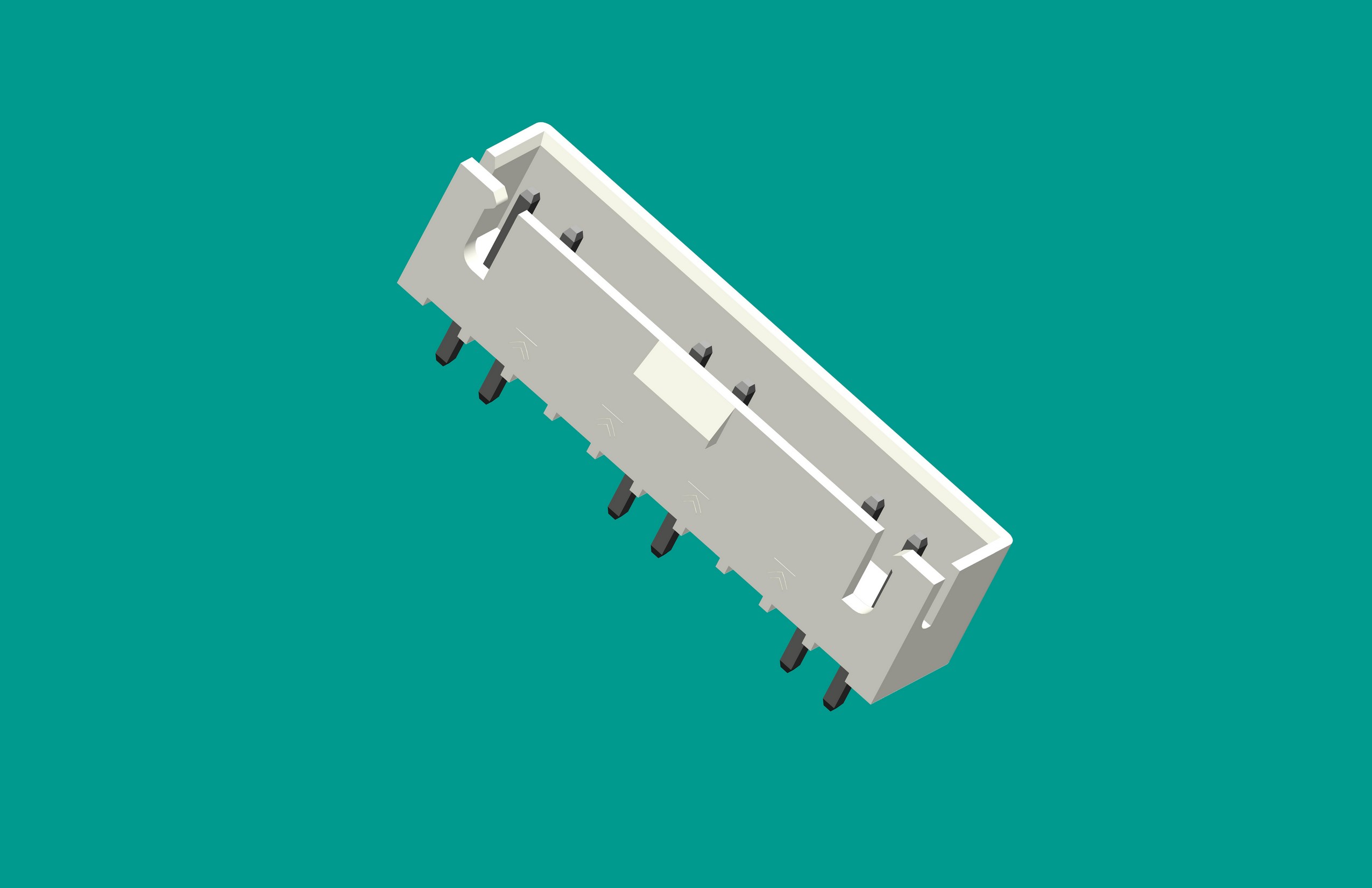 XH-10A6(帶扣白色）(缺第3、4、7、8針）