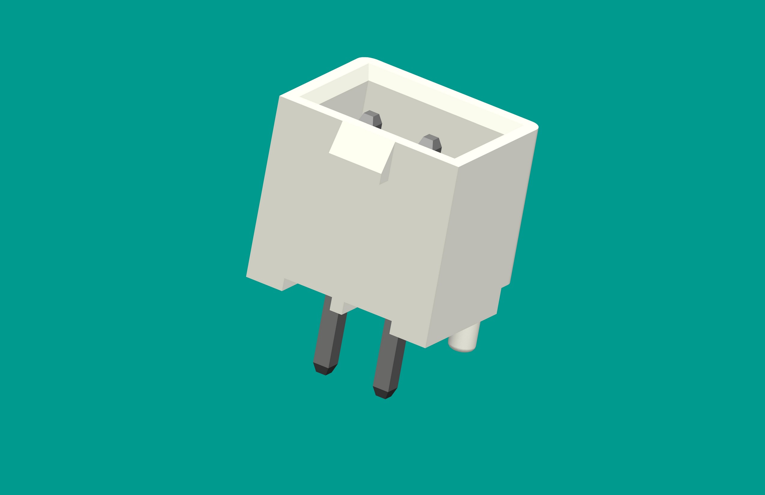 XH帶扣帶定位針座-2直針 白色