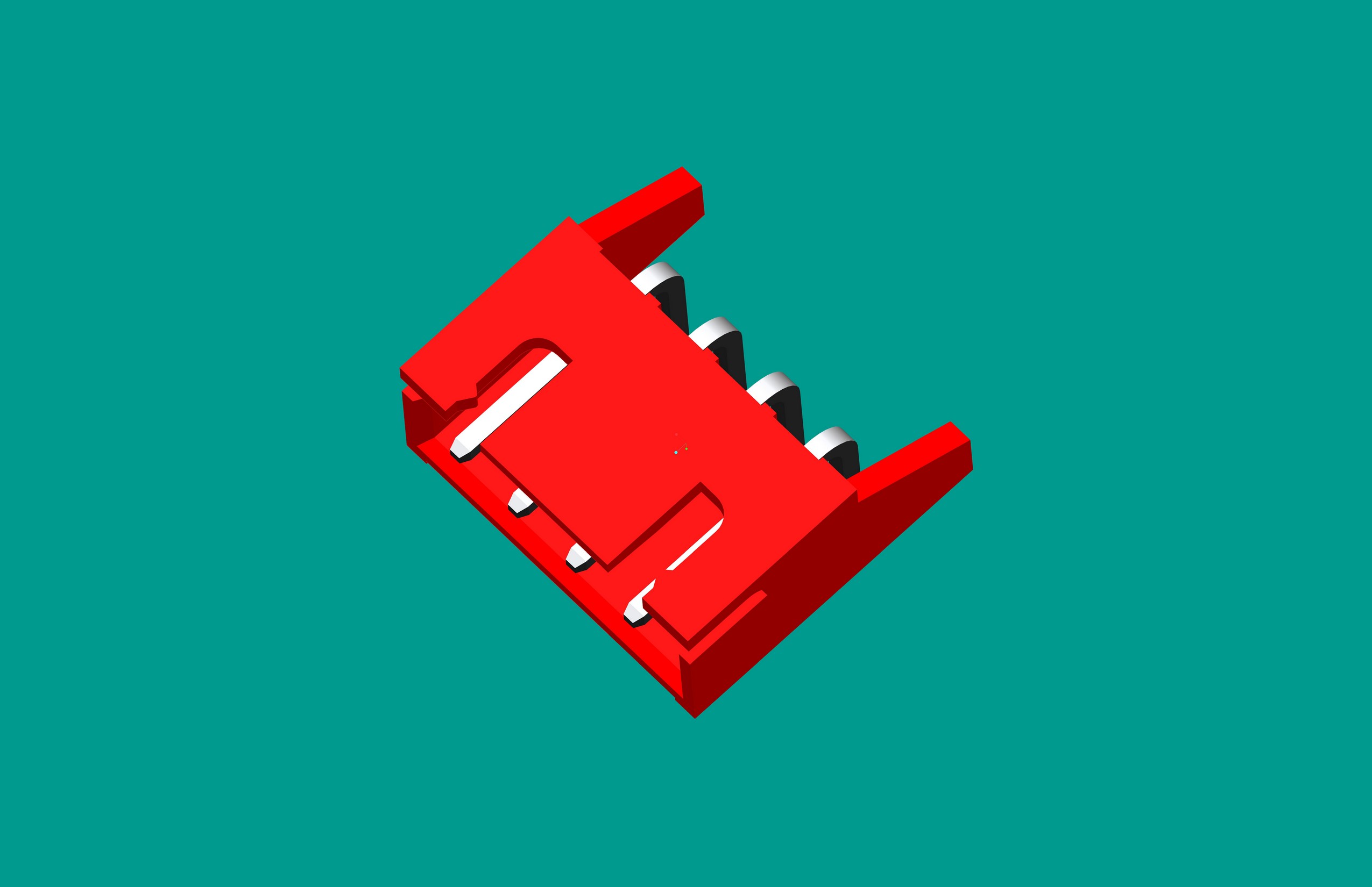 XH-4QA(有保護腳高彎）紅色普通PA66