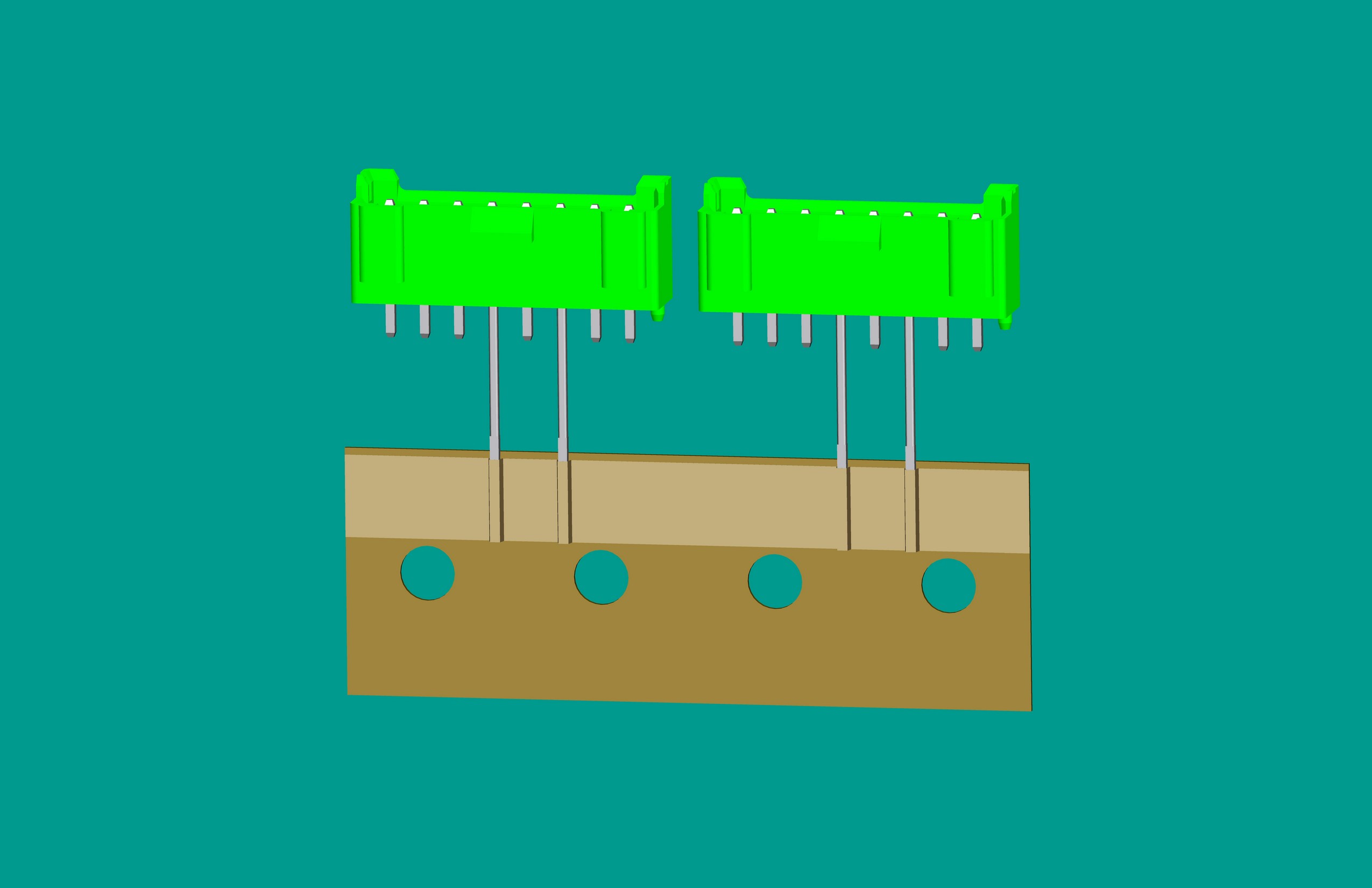 XH-8A全包編帶立式針座綠色/(3、5長針)普通PA66